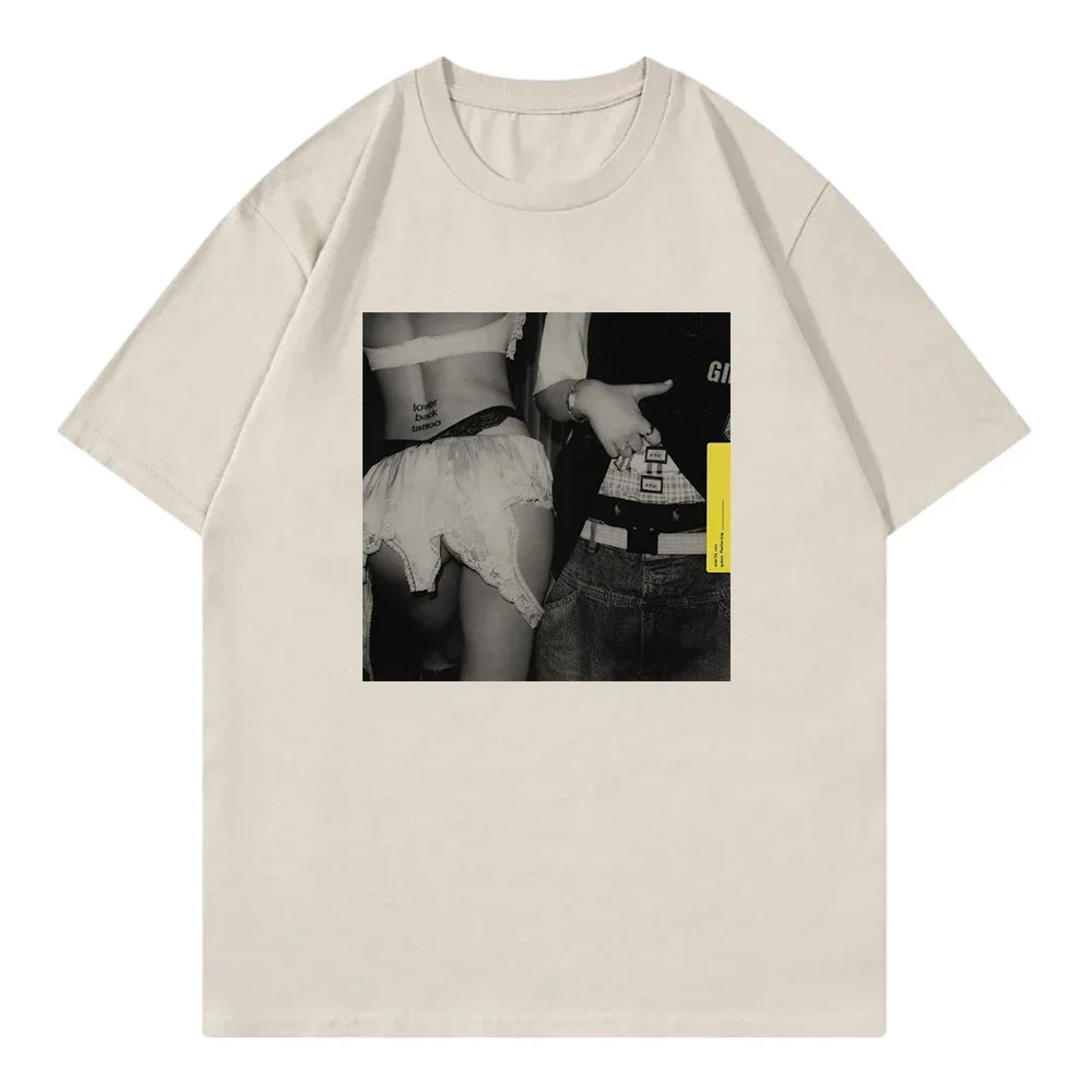شارلي xcX بيلي برات أغنية الصيف camiseta 2025 Charli le gustan las camisetas merch infantiles الصيف mangas cortas