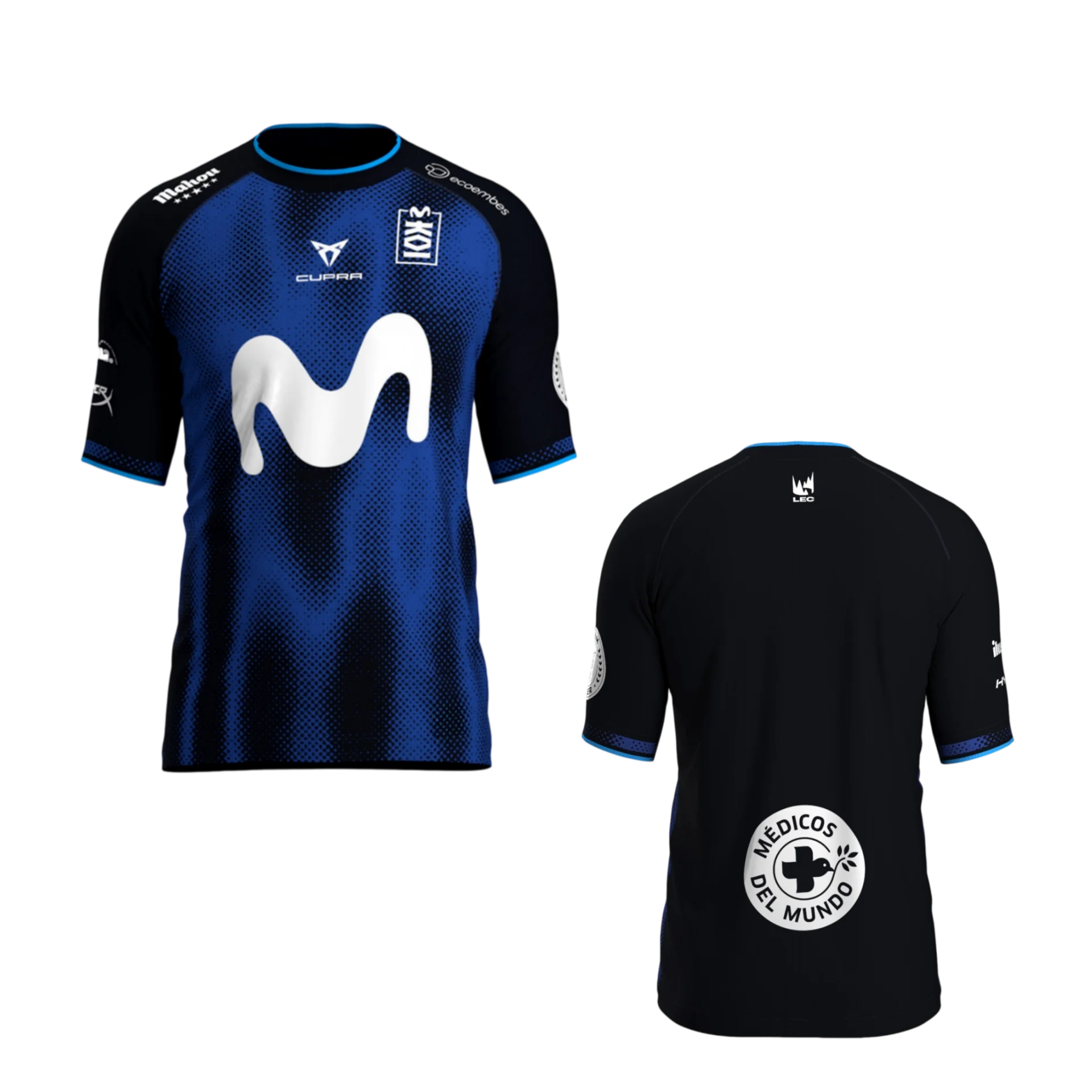 Movistar KOI Worlds LOL 2026 Official Kit Short Sleeve Tshirt, Esports Team 3D Print Breathable Quick Drying Game Jersey