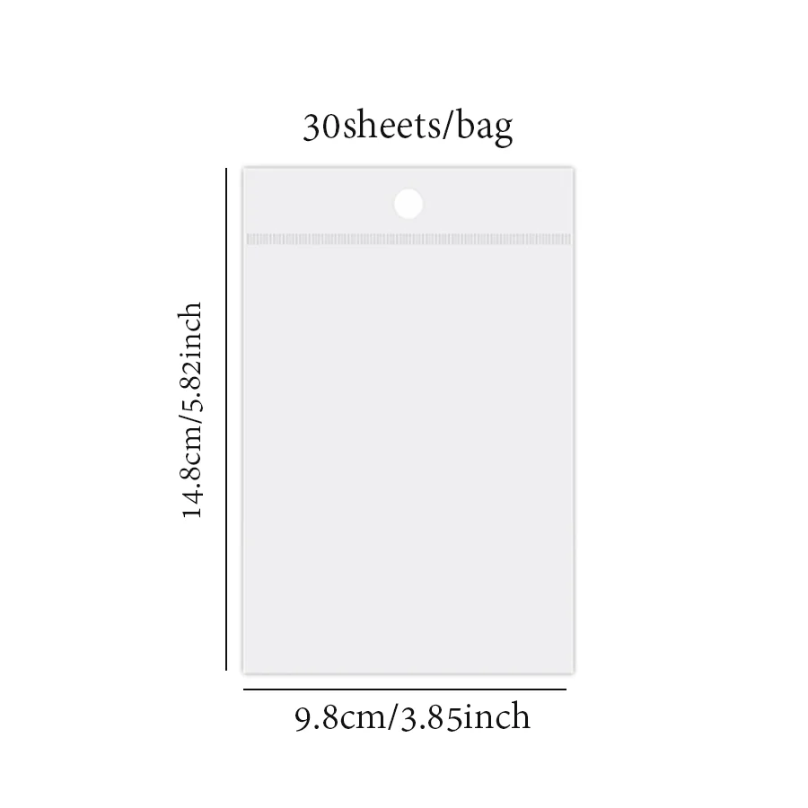 Mr. Paper 30Pcs/bag Postcard with Old-Time Style Newspapers Postcards Cute Photo Props Room Background Wall Diy Decorative Card