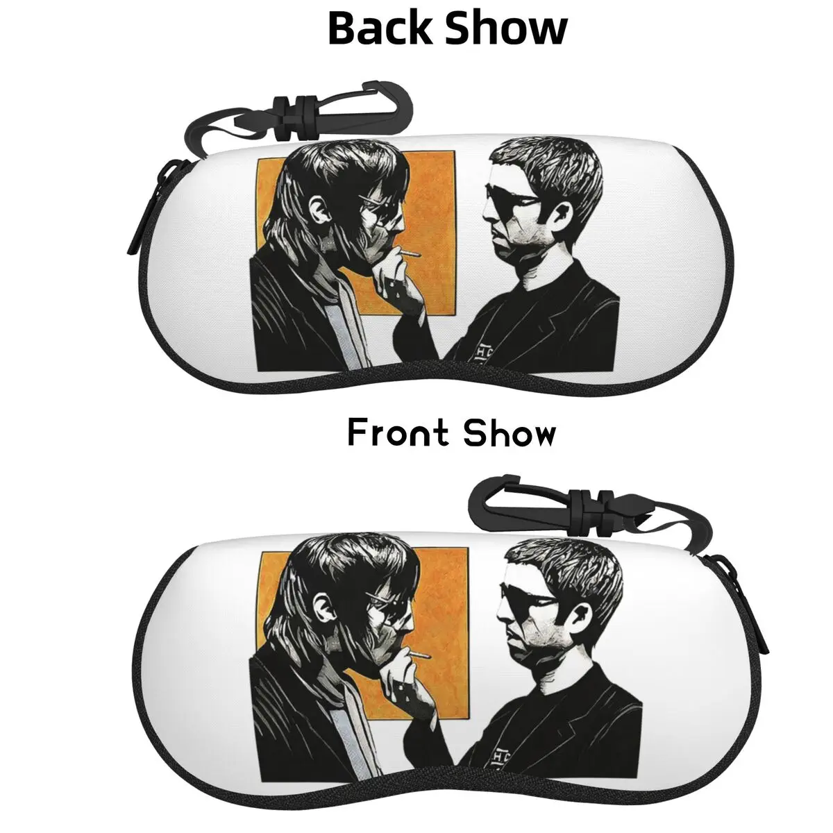 

Liam Gallagher Shell Glasses Case Protective Sunglasses Box Women Men Soft Eyeglasses Bag Pouch