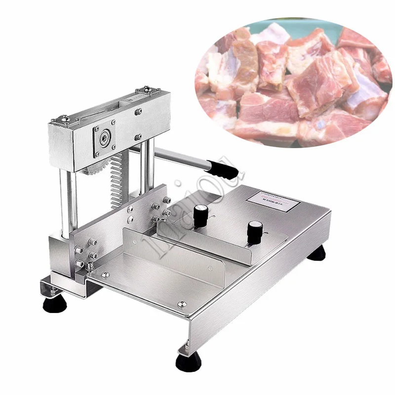 Commercial Frozen Bone Cutting Machine Minced Lamb Bone Meat Cutter Chicken Duck Fish Ribs Lamb Cutting Kitchen Tool