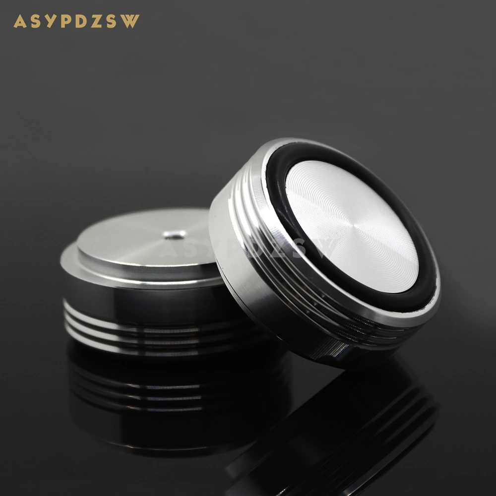 4 PCS 하이 엔드 하이 라이트 실버 알루미늄 39*17 프리 앰프/앰프 랙 풋 피트