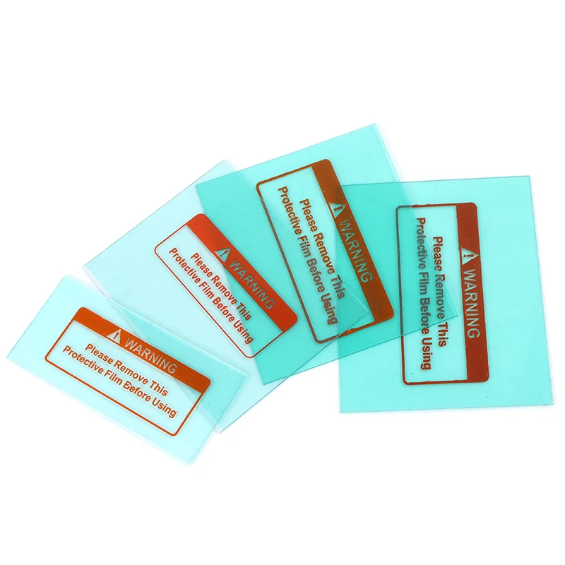 5PCS ป้องกันแผ่นพลาสติก PC เลนส์ Auto Solar Darkening หน้ากากช่างเชื่อม/เชื่อมกรอง/หน้ากากเชื่อม