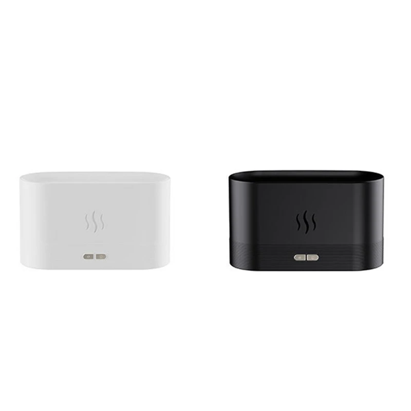 

Aroma Diffuser Air Humidifier Ultrasonic Cool Mist Maker Fogger LED Essential Oil Flame Lamp