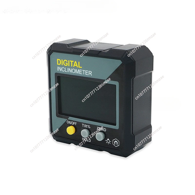 Inclinometer 4 * 90 degree IP54 LCD screen, magnetic force, digital display LCD simple inclinometer