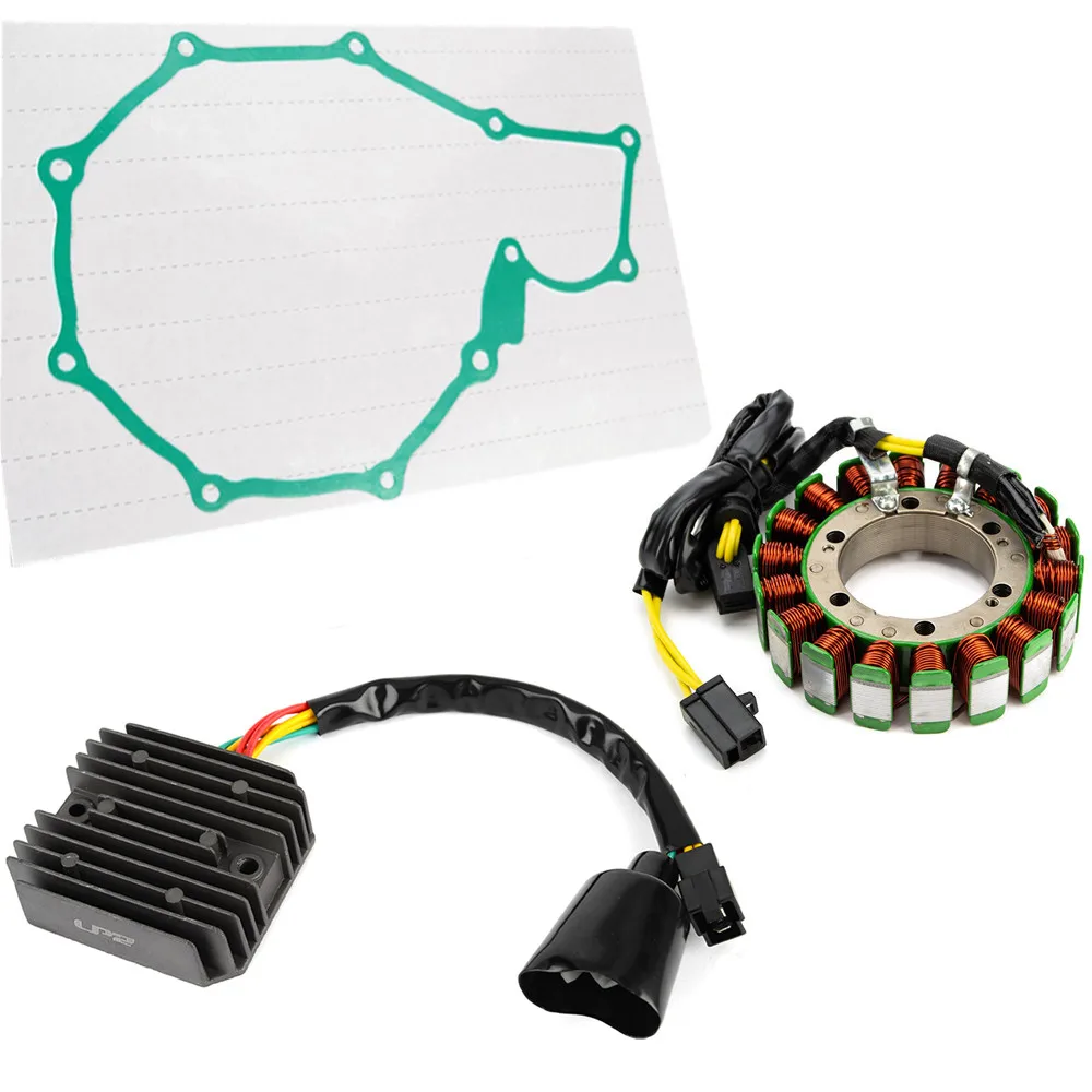 NTV 600 650 Stator Coil Regulator Rectifier Gasket For Honda NTV600 Revere 1988 1989 1990 1991 NTV650 Revere RC33 1988-1998