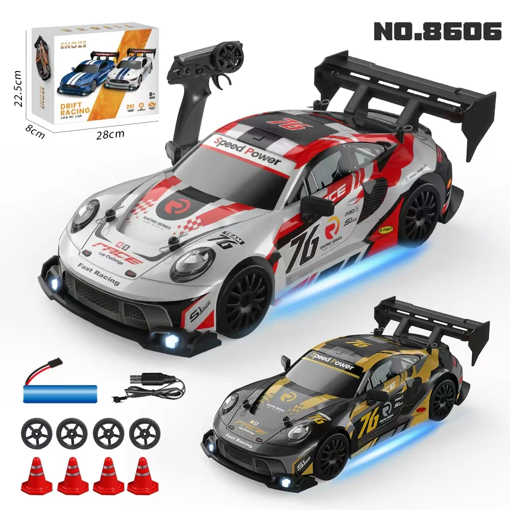 1:24 Scale 4WD RC Drift Car GTRPRO AE86PRO RTR Metal Tires Ready to Race Kid Adult Toy Birthday Gift
