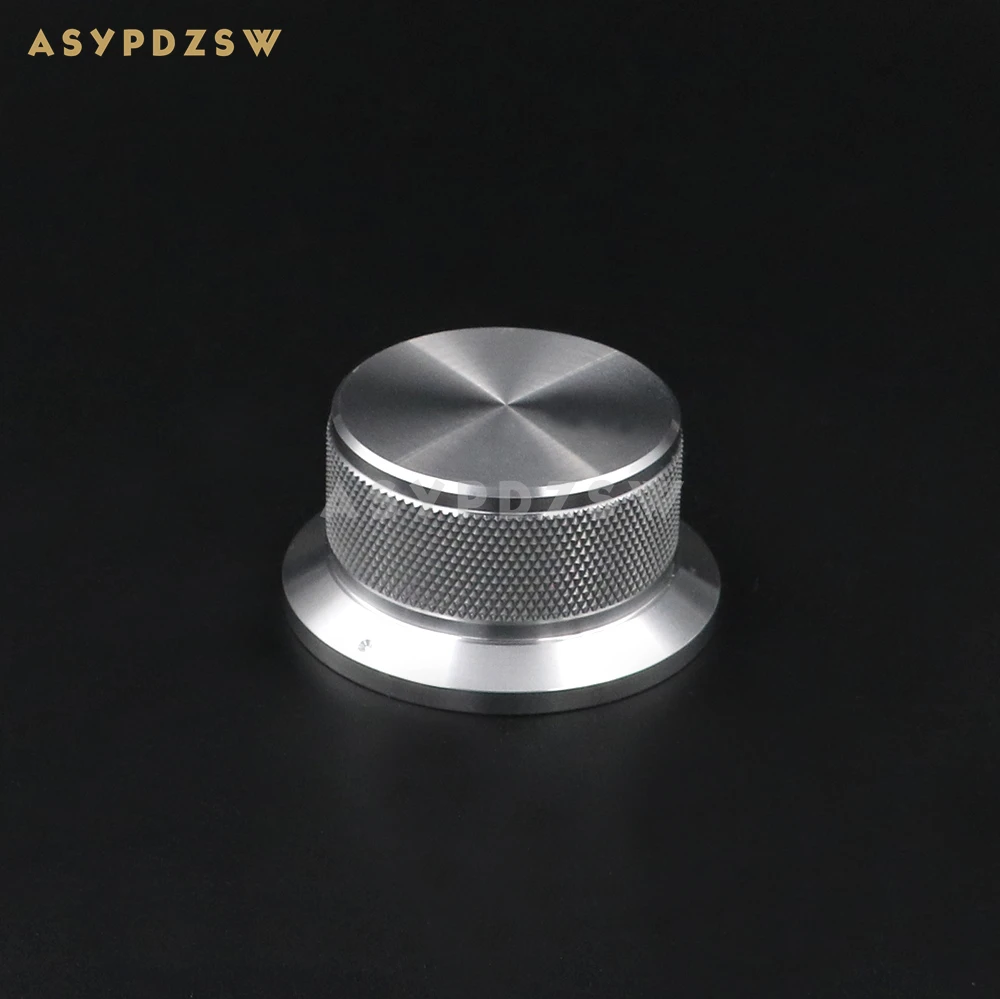 1 PCS 50*40*25mm Amplifier Volume potentiometer Aluminum knob Knurled Silver/Black/Golden (Optional)