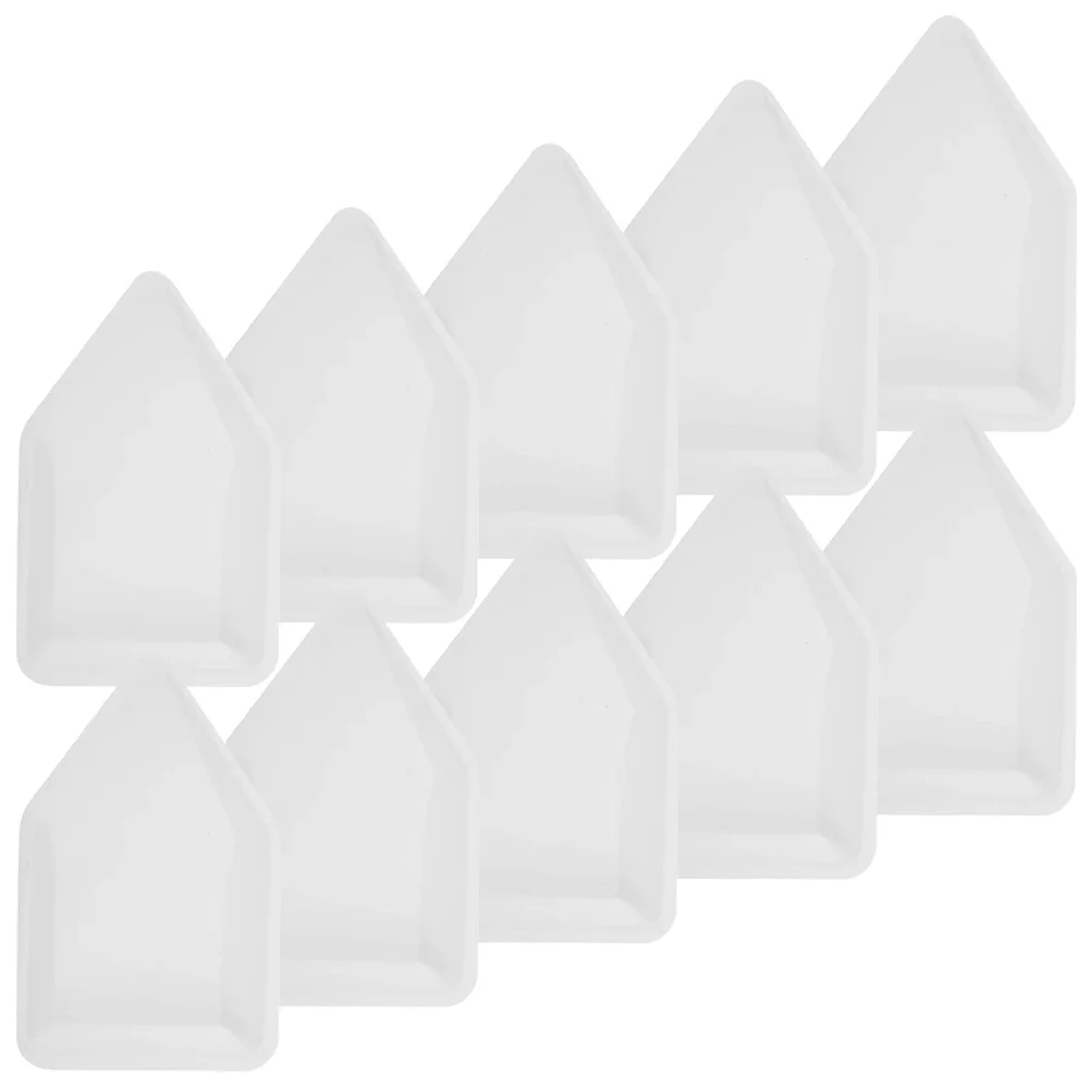 Bandejas de muestras de laboratorio para barcos de pesaje, sartenes desechables para equilibrio, analizador de humedad, superficie lisa, placas de pesaje químicas, laboratorio, 10 Uds.