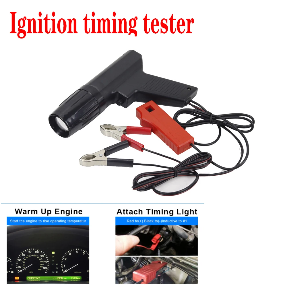 Automobile and Motorcycle Special Gasoline Engine Ignition Timing Lamp TL-122 Engine Detection