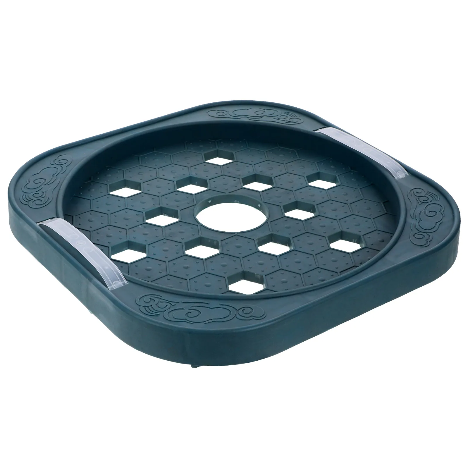

Movable Gas Movable Gas Tank Tray Tray with Wheels for Kitchen Restaurant Plastic Base Plate Propane Holder Storage Organizer