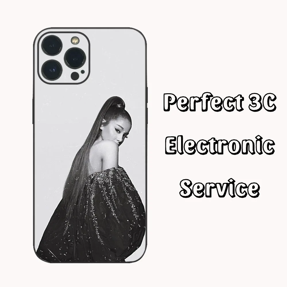 A- Ariana G-Grande Yes And Phone Case  For iPhone16 15 14 13 12 Mini 11 Pro XS Max X XR SE5 6 7 8 Plus Soft Silicone Cover