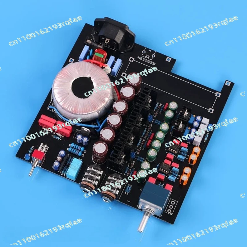 

A2 Headphone Amplifier Kit Parts Finished Board Powerful Headphone Amplifier Delicate Sound Quality Reference Motor Power
