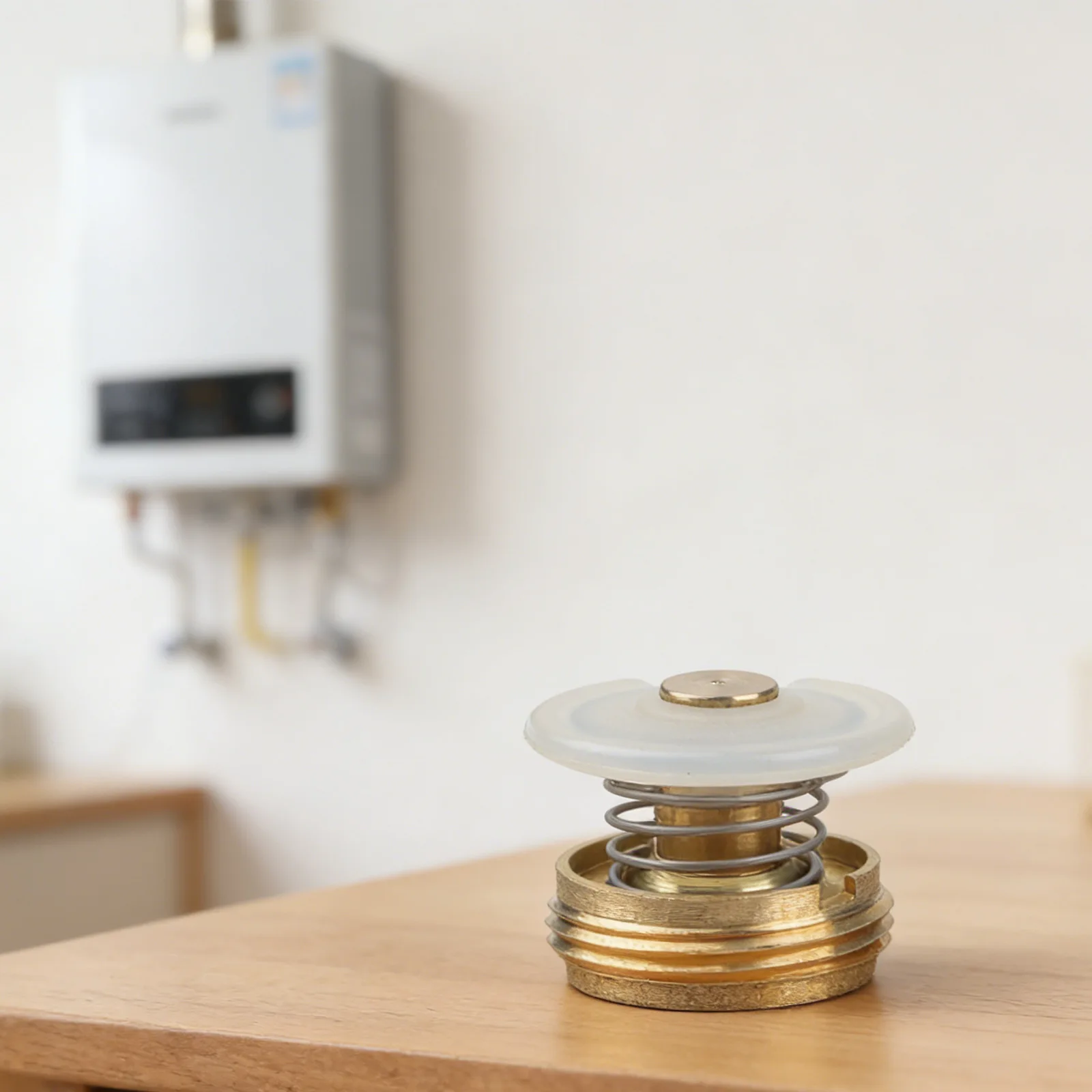 Gas Water Heater M 18 Copper Control Valve Cap Cover with Linkage Valve Regulator Core for Maintaining Stable Gas and Water Flow