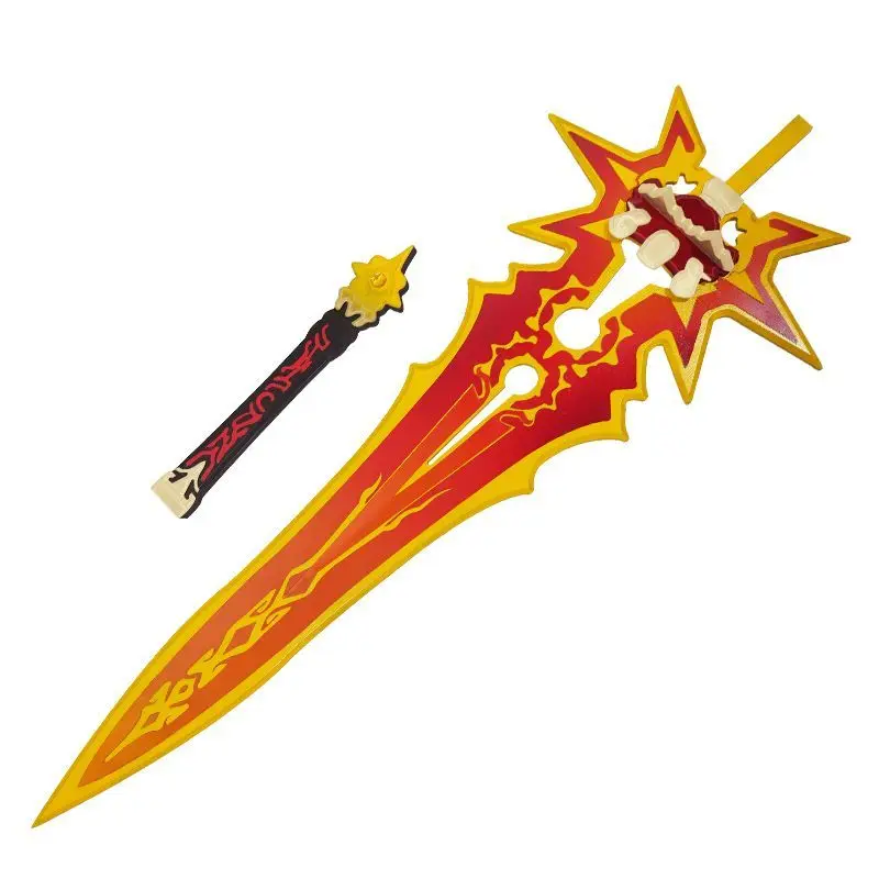 Mavuika Pyro Archon Great Sword Game Genshin Impact Cosplay Props Halloween Christmas Carnival Party Cosplay Props No Killing Weapons