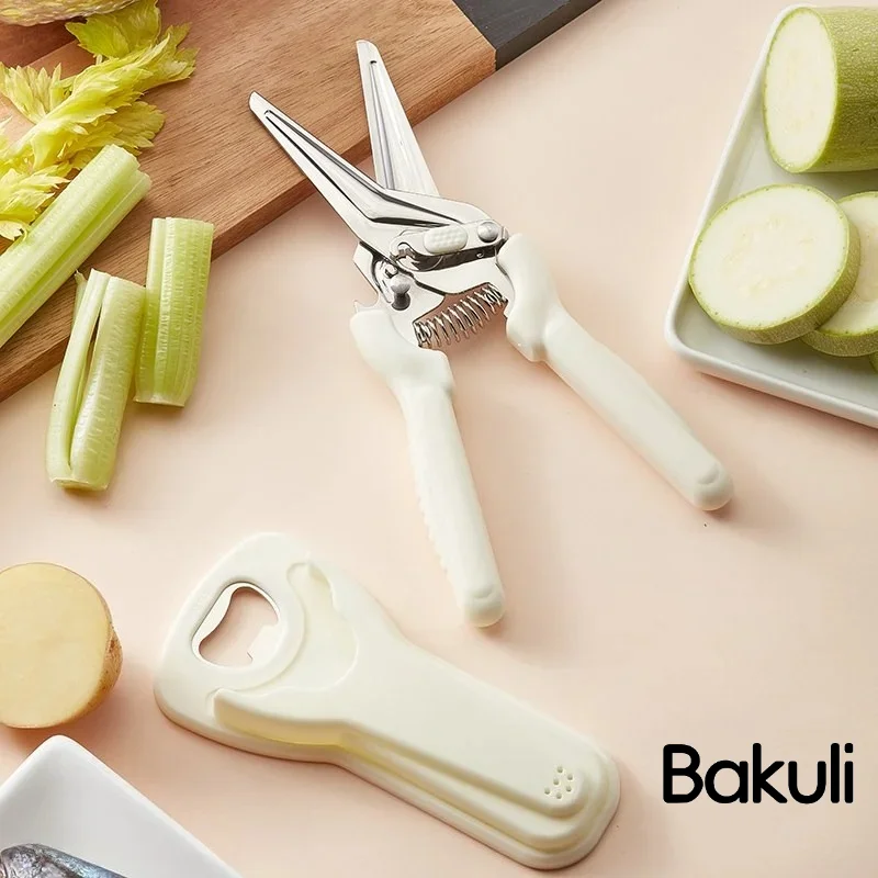 Kitchen Scissors Chicken Bone Scissors Household Cutting Chicken, Duck and Goose Bones Special Large Food Scissors