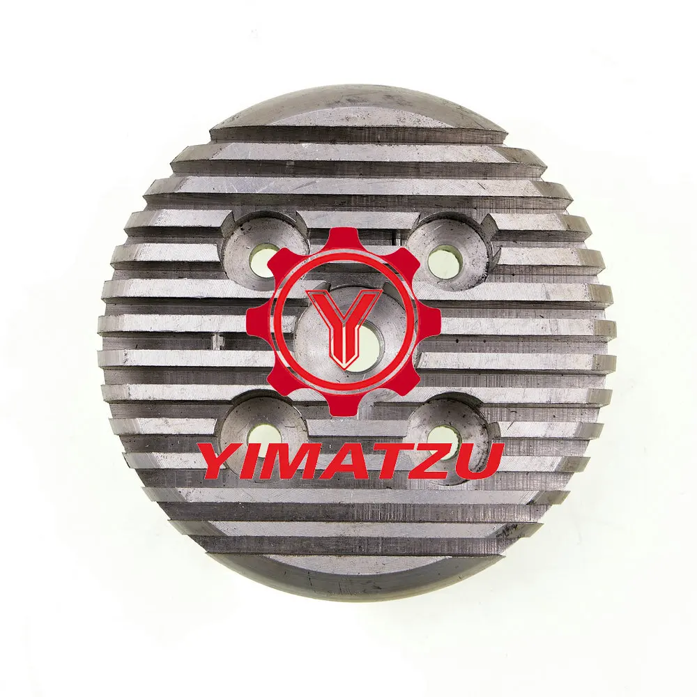 Yimatzu Bicycle Engine Parts F80 80CC Modified All-aluminum CNC Cylinder Head to Improve Heat Dissipation and Increase Power