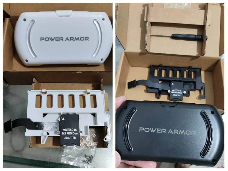 Power Armor actualizado para PSP GO, doble duración de la batería, accesorio de batería para PSP GO, cubierta trasera mejorada, PSP GO utiliza baterías PSV1000