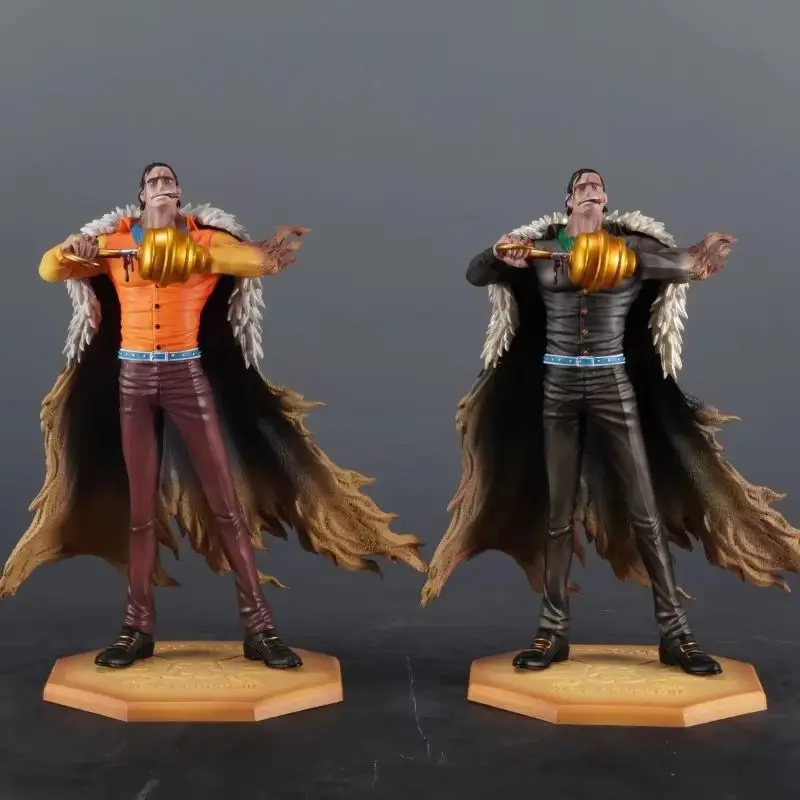 

New 29cm Pvc Figure Comes From The Hegemonic Society One Piece Black Desktop Decoration Animation Collection Model Boy Gift