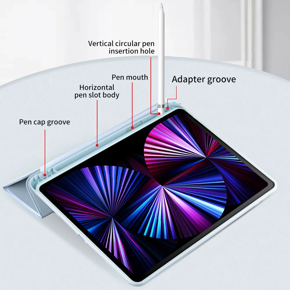 2025 New for Ipad Air 7th Generation Case for IPad A16 11th 10th 10.2 " Mini7 Air6/5/4 Pro 12.9 11 13 M3 M4 M2 Cover Pencil Case view 6