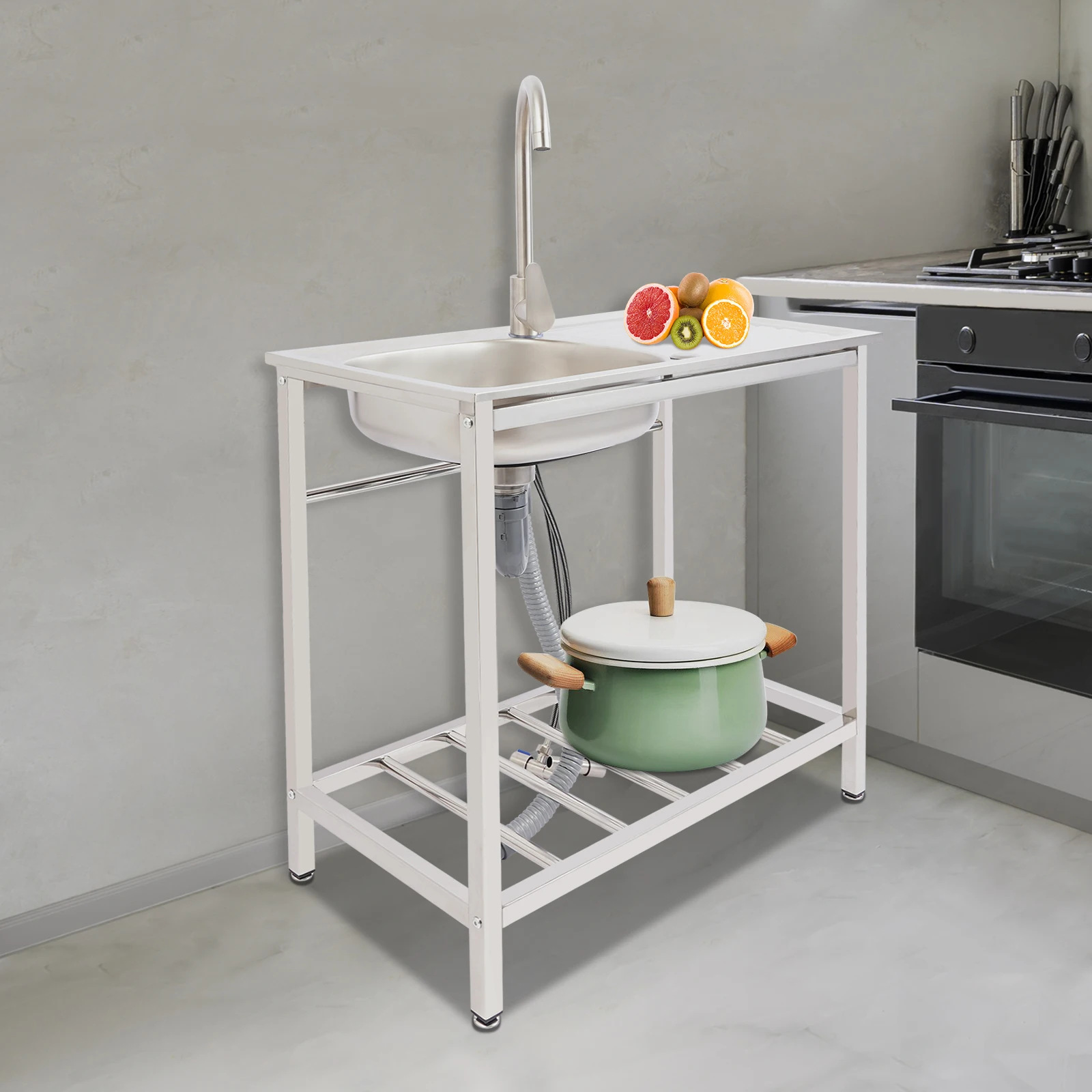 Kitchen Sink Stainless Steel Kitchen Sink Freestanding Sink Undermount Kitchen Sink Topmount Kitchen Sink Drop