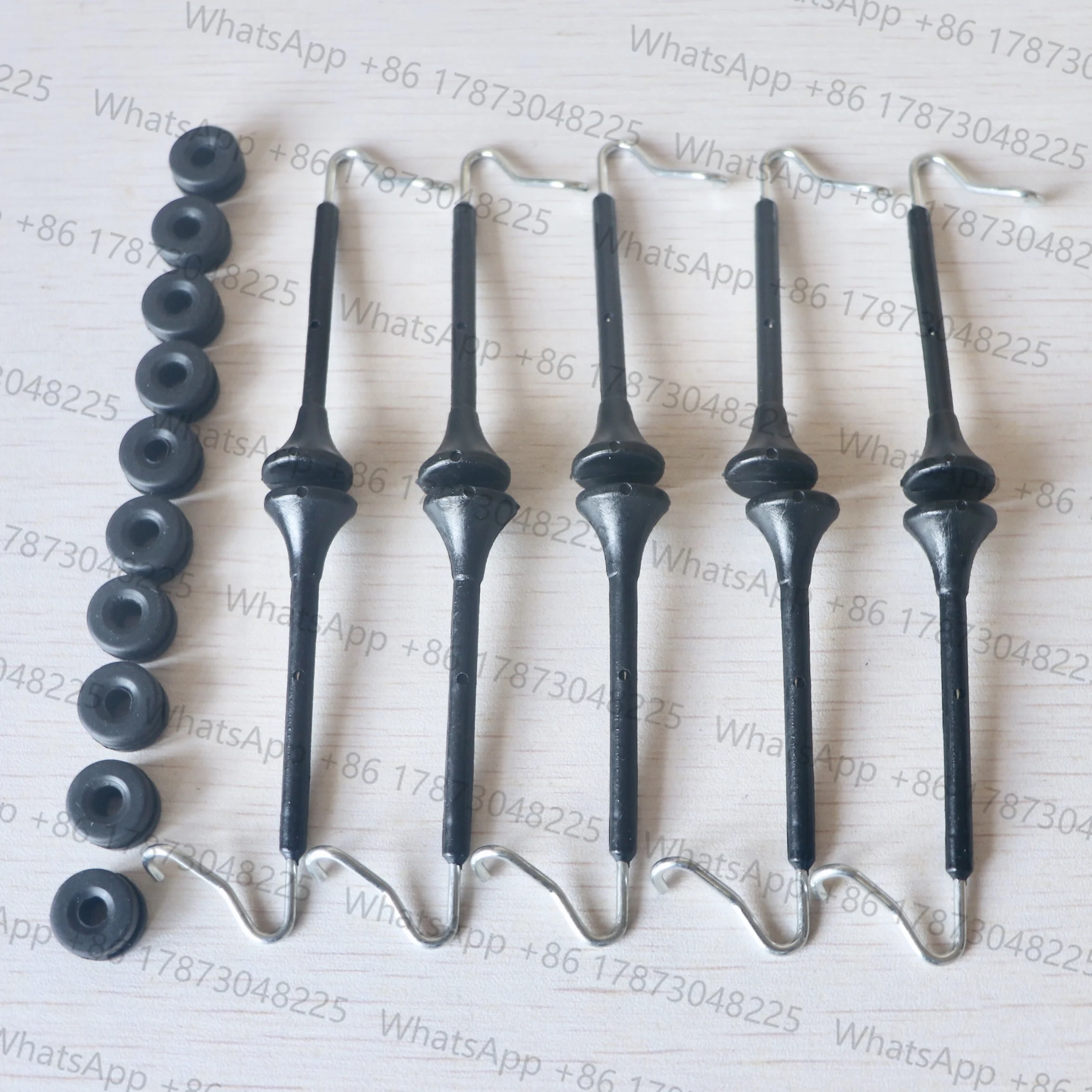 10 Sets Carburetor Choke Rod & Gromment Fits for Chinese G4500 5200 5800 Chainsaw