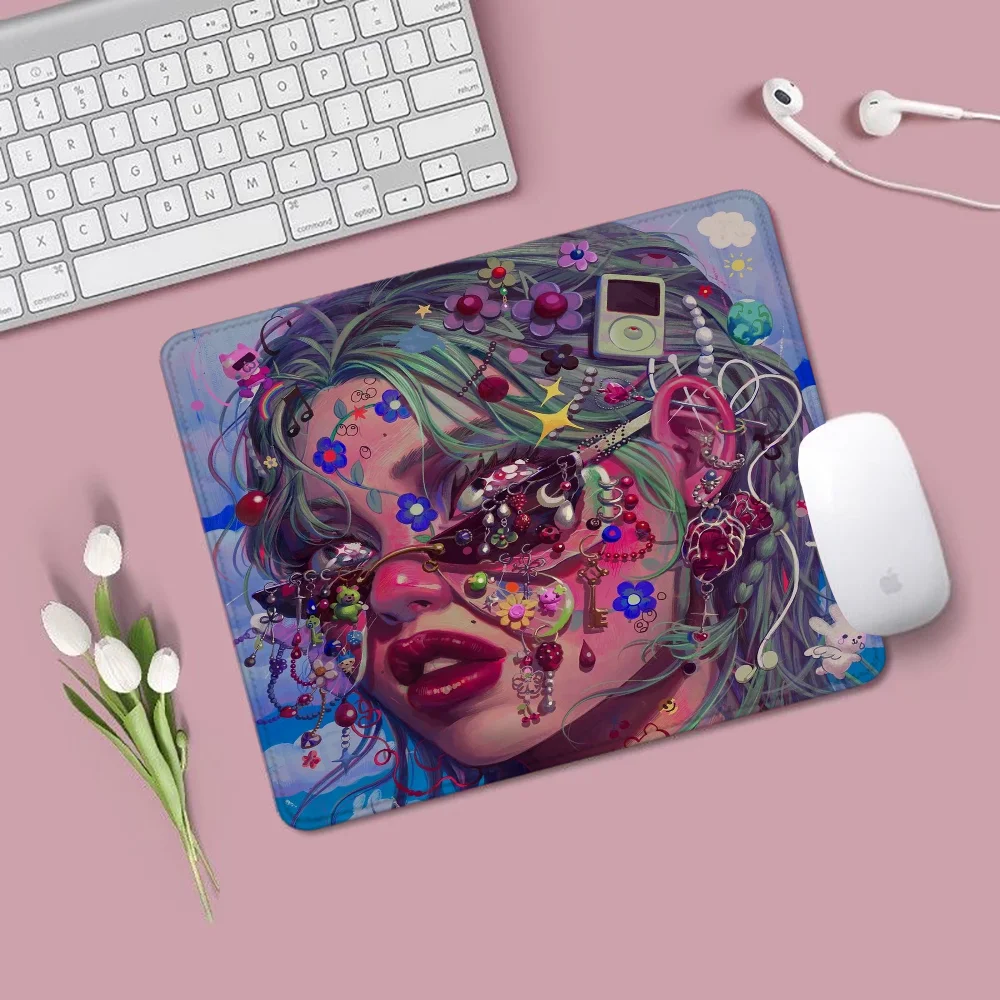 Eunpyon Art Small Mouse Pad Gaming Desk Accessories Office Rug Mousepad Anime Offices Mat Mats Gamer Gadgets Computer Mause Cute