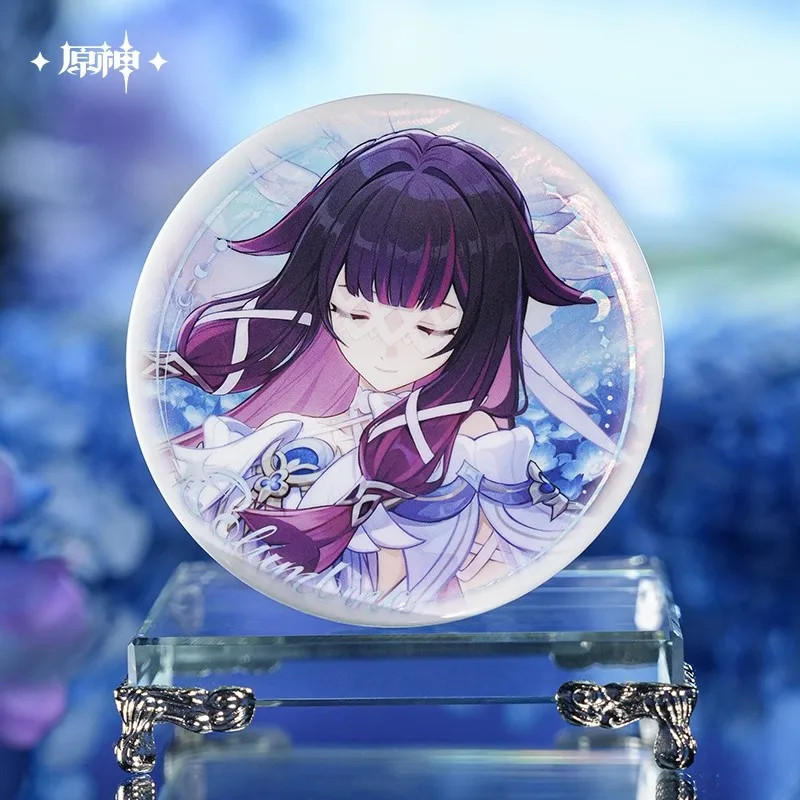 [Genuine] miHoYo Game Genshin Impact Columbina Badge Acrylic Standee Anime Colored Paper Desktop Ornament Prop Cosplay Xmas Gift