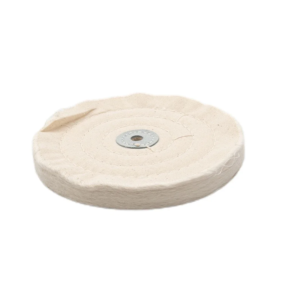 Cloth Wheel Buffing Wheel Flannel Cotton Cloth White For Metal Grinding And Polishing Tools Jewelry Metal High Quality