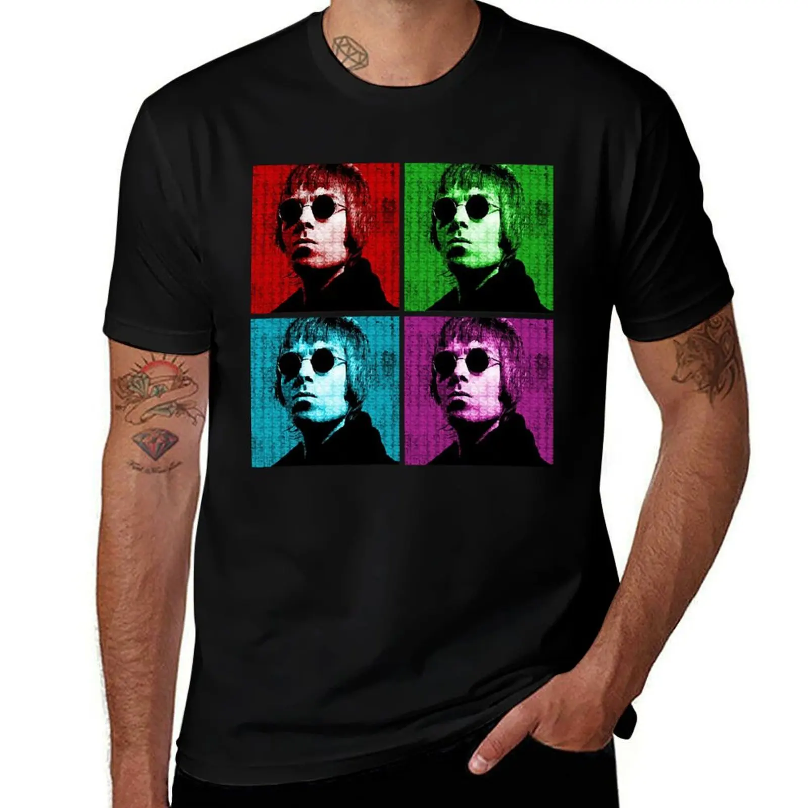 My Favorite People Liam Gallagher Wonderwall Vintage Retro T-Shirt essential t shirt T-Shirt