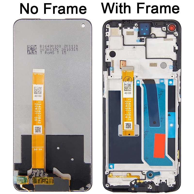 Imagem -03 - Lcd Original para Oneplus Nord N10 5g Display Lcd com Moldura da Tela de Toque Digitador Assembléia Be2013 Be2029 Perfeito Reparo 6.49