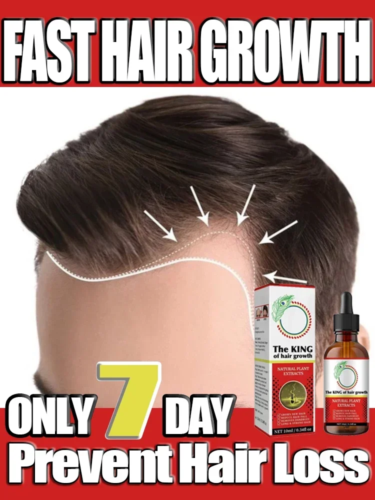 

Fast Hair Growth oil for men and women - fast growth, anti-hair loss, scalp treatment egrowth Fluid Longer Thicker Preventing