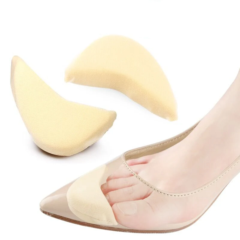 Coussinets d'insertion avant-pied en éponge pour femmes, coussins de taille de chaussure, remplissage de prise, Parker, talon haut, instituts oto, l'offre elles intérieures, 4 pièces = 2 paires