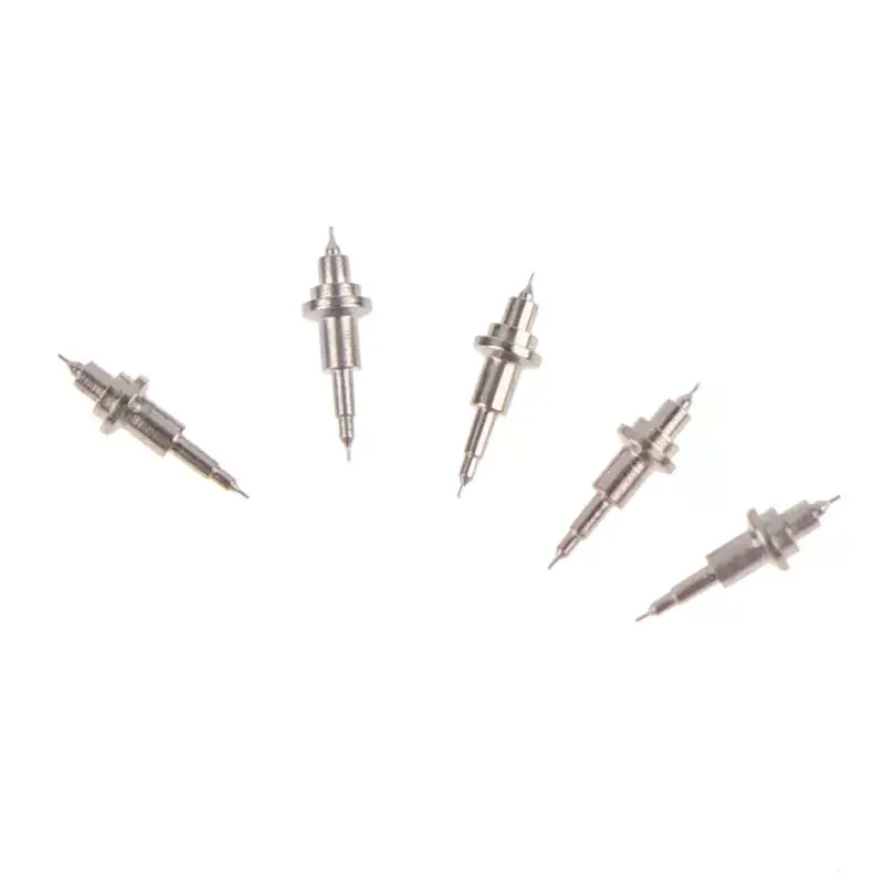 /HTF/Pocket Watch Pivot Pendulum Axis Cores Point Balance Wheel Tip Balance Shaft Watch Repair Parts Balance Wheel Shaft 5Pcs