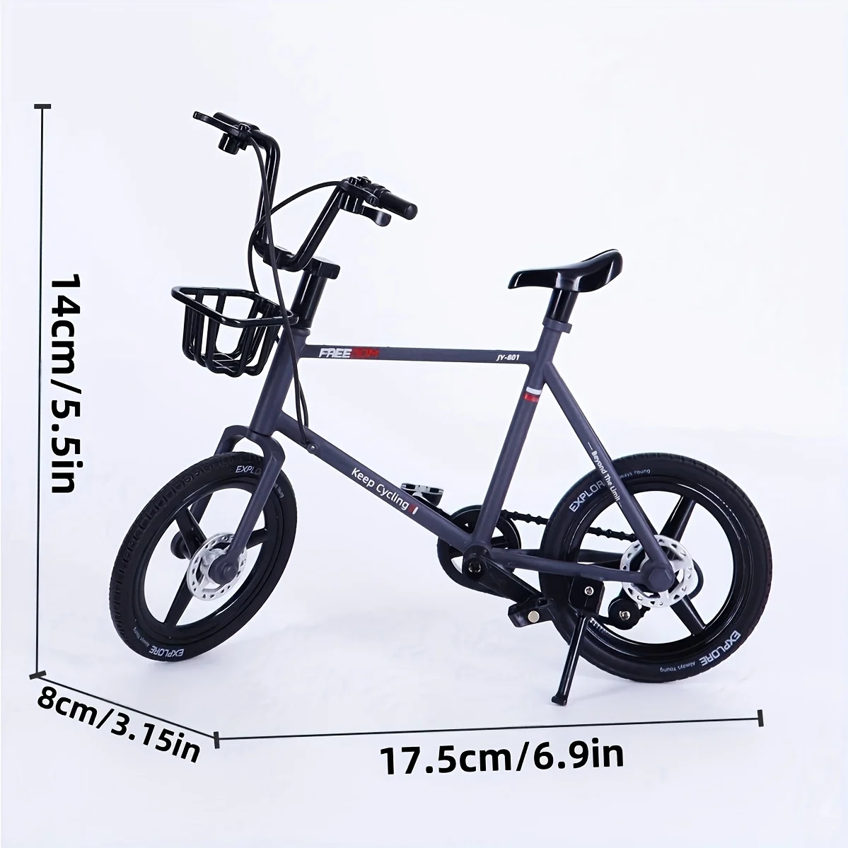 1:8 スケール ダイキャスト合金 ミニマウンテンバイク 自転車モデル おもちゃ デスクトップ装飾工芸品 サイクリング愛好家 自転車レーサー アスリート向け