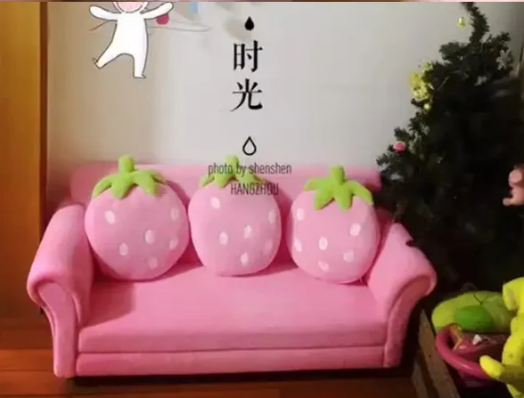 Children cloth art sofa chair. Two. Three. Early education. The combination sofa
