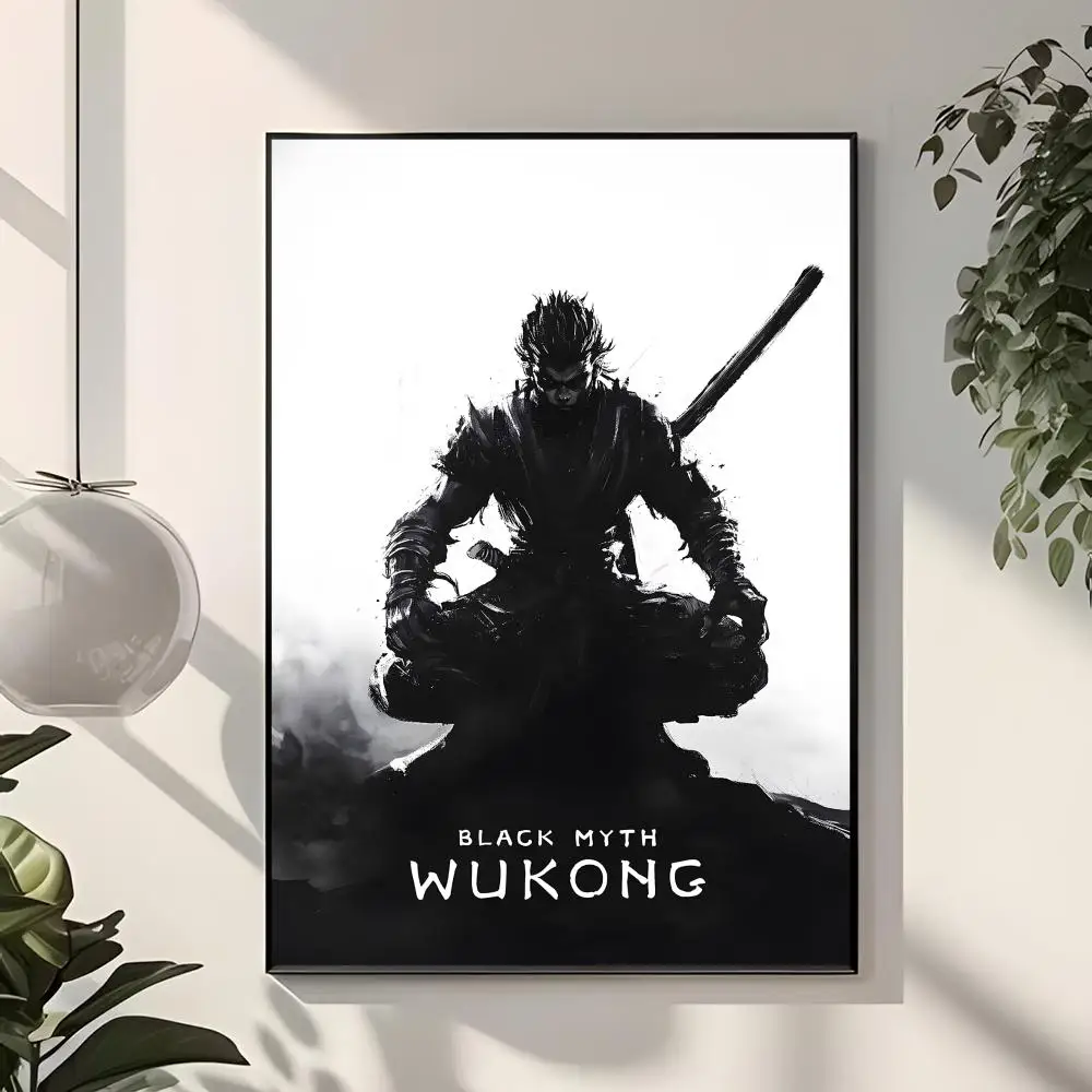 game action B-Black Myth Wukong Poster  Classic Home Interior Design & Modern Wall Decor Art Collection