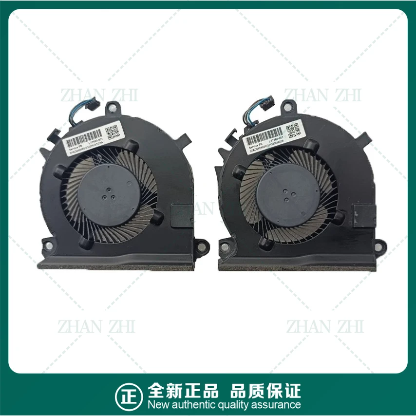 

For HP Light and Shadow Genie 6 15-EC 16-A TPN-Q229 TPN-Q241 Fan L77560-001