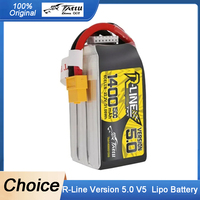 TATTU New R-Line Version 5.0 V5 1200mAh 1400mAh 22.2V 150C 6S1P LiPo Battery With XT60 Plug  for RC FPV Racing Drone Quadcopter