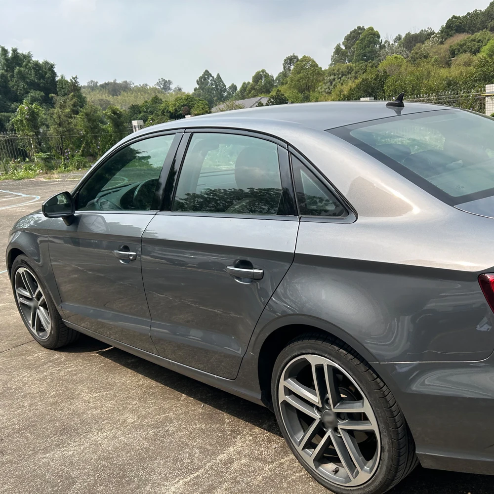 Chrome Delete Window Trim Sticker for Audi A3 8V 2013-2020 sedan Glossy/Matte Black Exterior Decal