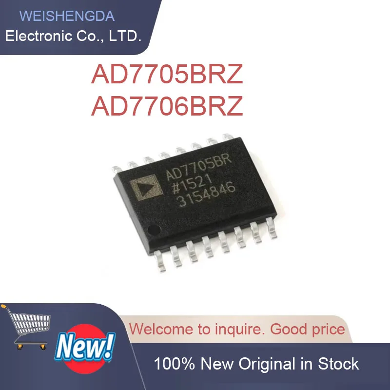 AD7705 AD7705BR AD7705BRZ AD7706BRZ رقاقة IC جديد الأصلي #1