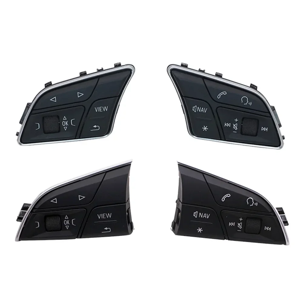 Steering wheel multi-function button for Audi A3 A4L Q5 Q5L modification low-profile upgrade high-profile control button