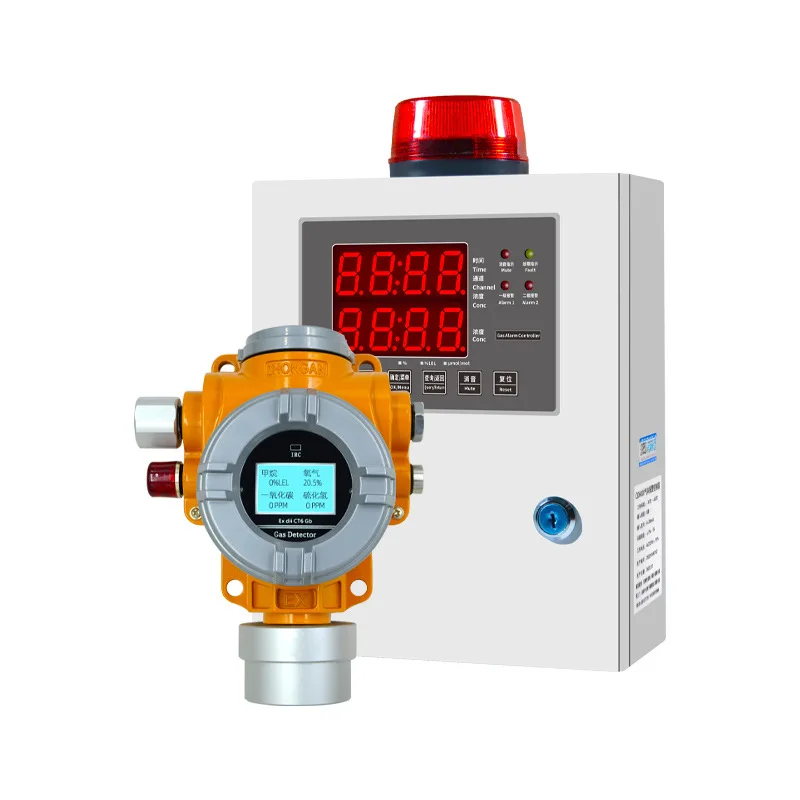 Combustible Four-in-One Gas Detector Alarm Industrial and Commercial Liquefied Natural Gas Toxic Explosion-Proof