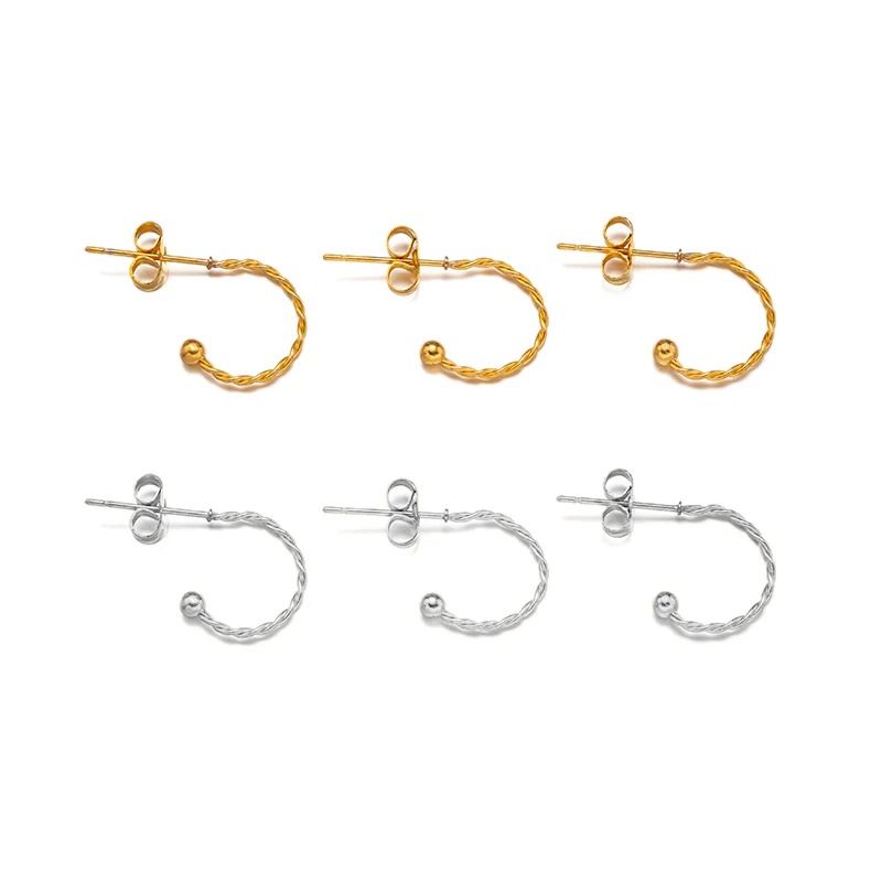 5Pair Stainless Steel Ear Wire Earring Hooks Connector for DIY Jewelry Making Supplies Accessories Crafts Components Accessories