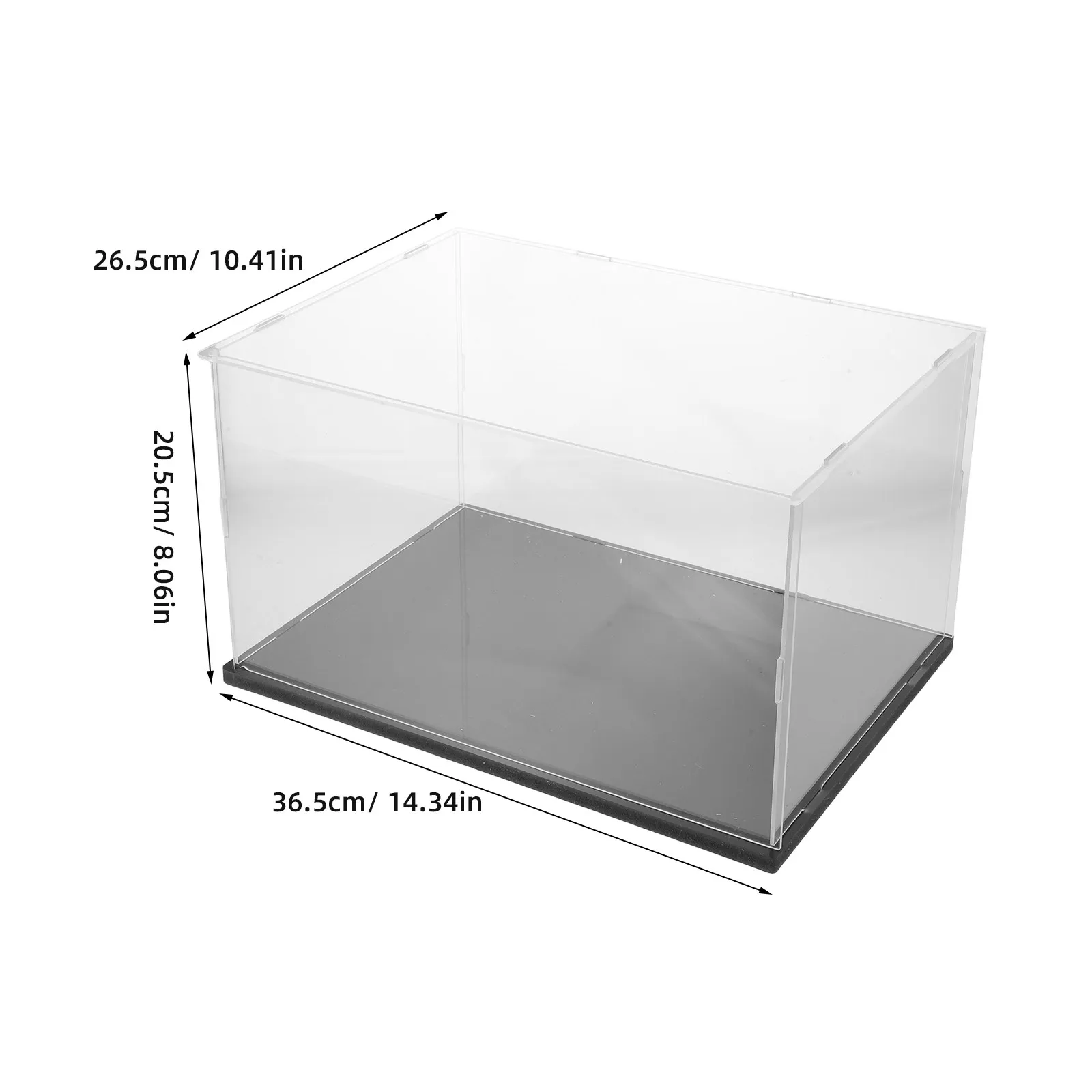 Digital Scale Windproof Cover Carat Scale Protective Box 10.4x10.4x8.5 Jewelry Workshop Lab Weighing Top Lid Openable Kitchen view 3