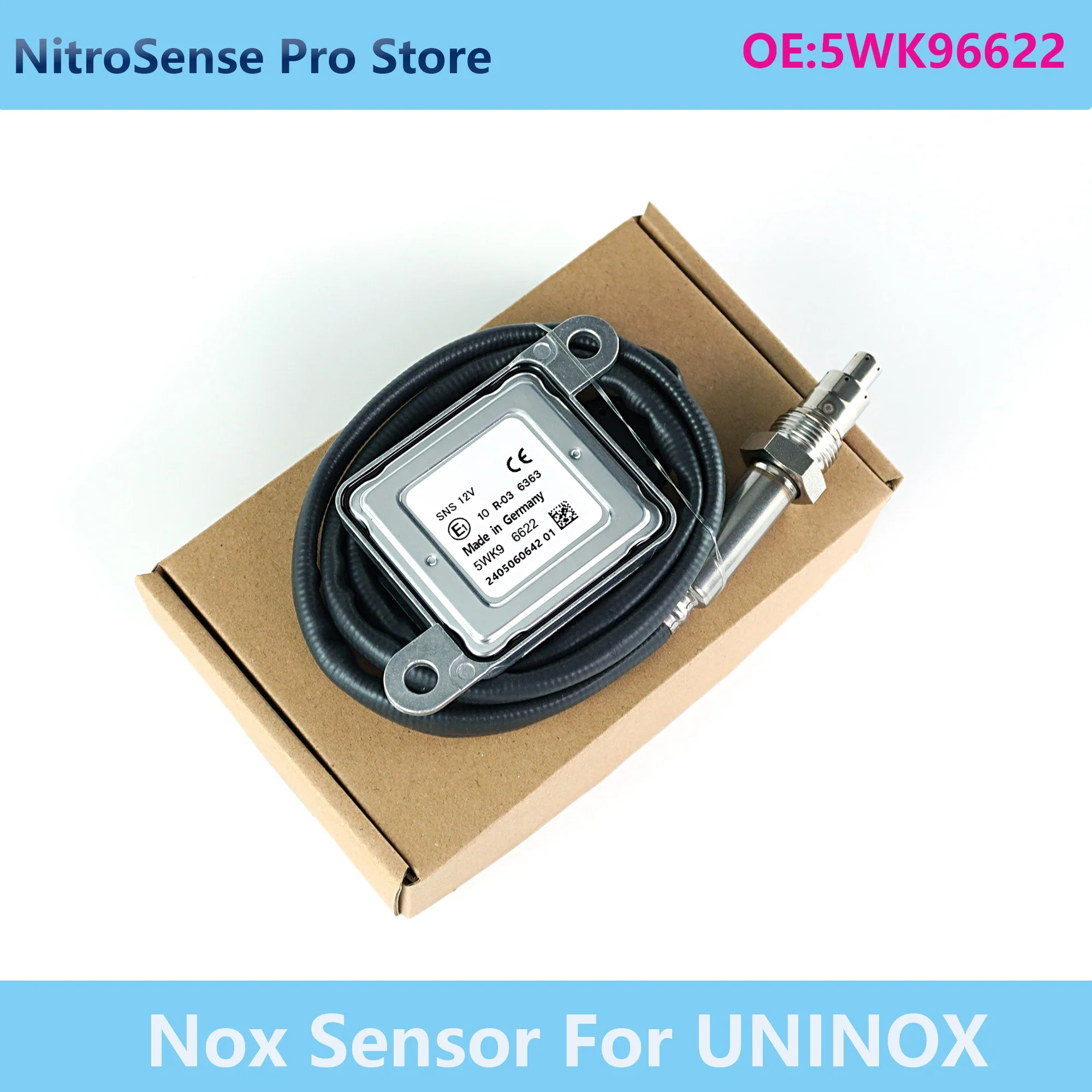 

Датчик NOx 5WK96622 для Uninox: высококачественный датчик оксида азота 5WK9 6622, подходит для UNINOX, автозапчасти отличного качества