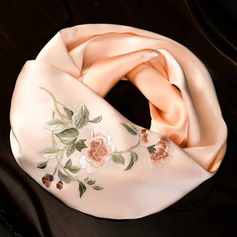 Suzhou Embroidery Scarf Female Ethnic Style Gift to Give Mom Mother's Day