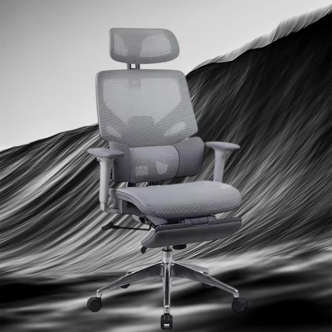 

ZC01 Modern Heavy Duty Comfortable Recliner Ceo Executive Big Boss Mesh Office Ergonomic Chair with Footrest