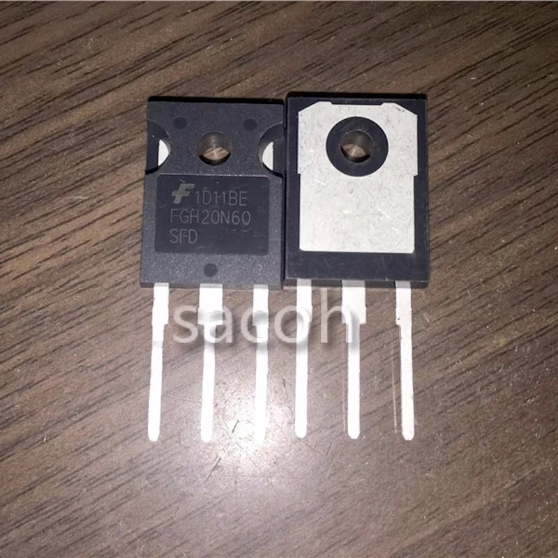 

Refurbished Original 10Pcs/Lot FGH20N60SFD FGH20N60 TO-247 20A 600V Power IGBT For Welding Machine