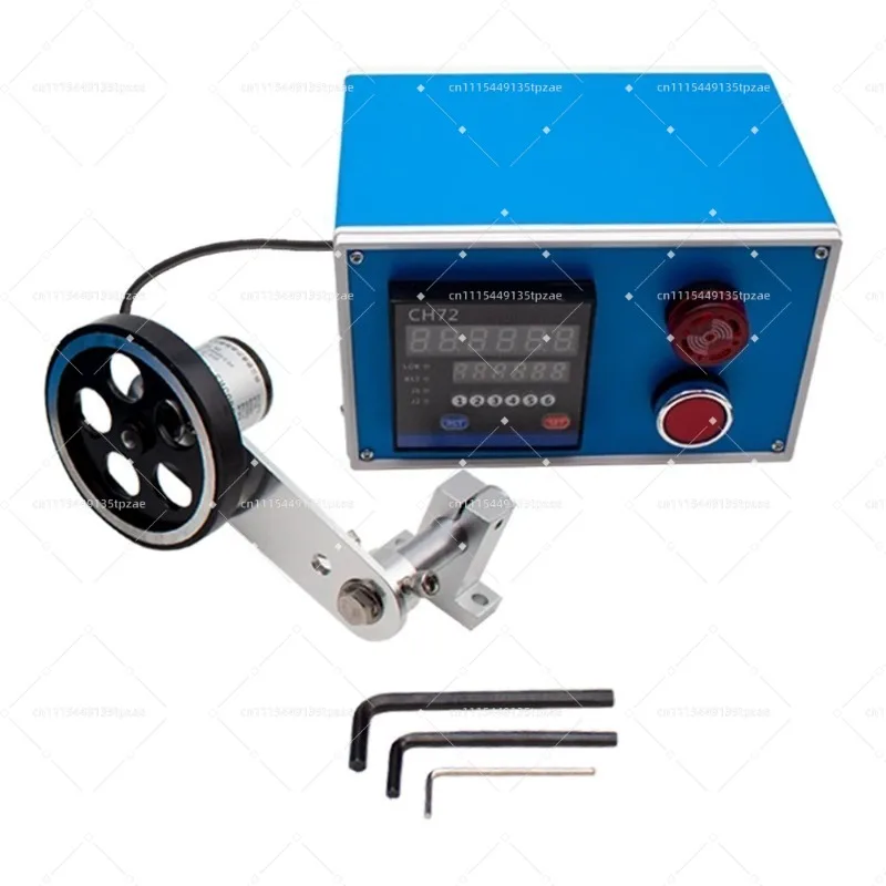 Digital Roller Length Counter with Encoder & Alarm Industrial Material Length Measuring Instrument